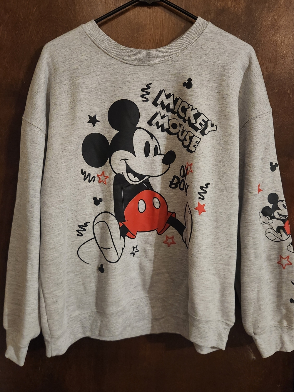 Mickey Mouse Disney Graphic Crewneck Sweater - Womens XL